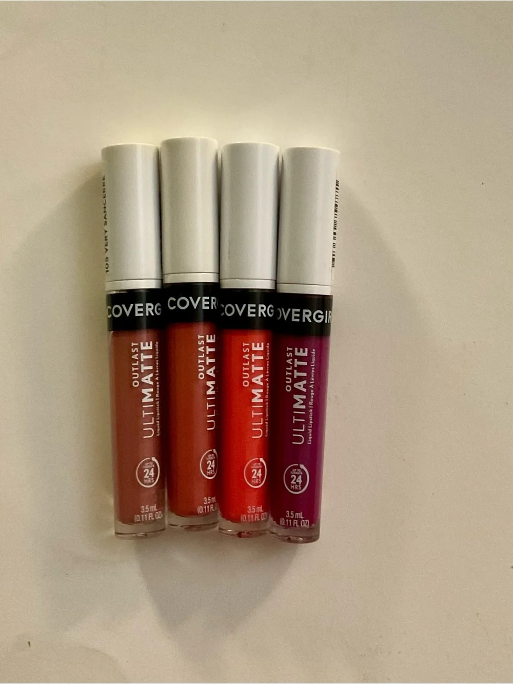 CoverGirl Outlast Ultimatte Liquid Lipstick Collection 4pk